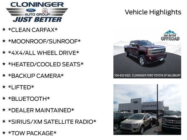 2016 Chevrolet Silverado 2500HD High Country