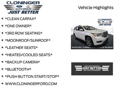 2017 GMC Acadia Denali