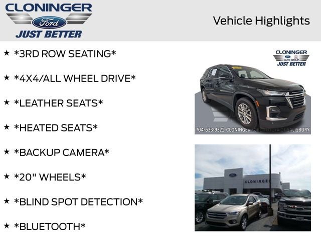 2022 Chevrolet Traverse LT Leather