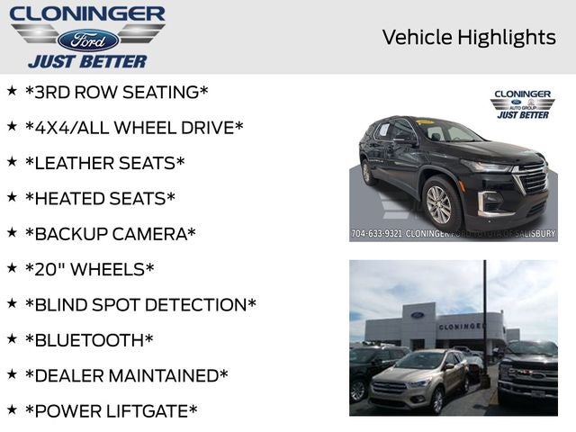 2022 Chevrolet Traverse LT Leather