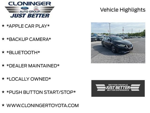 2020 Nissan Maxima 3.5 SV