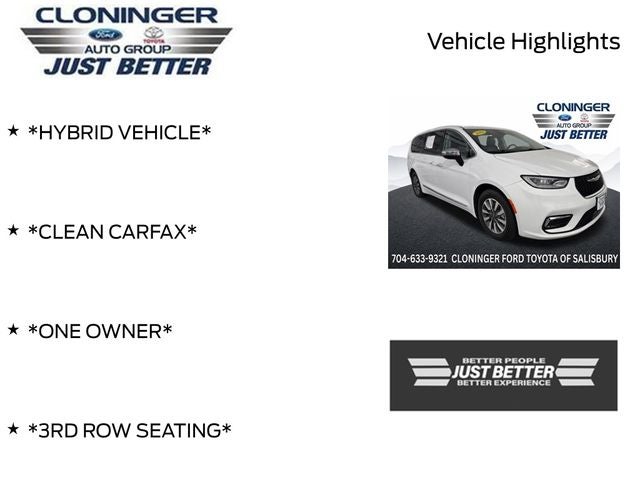 2023 Chrysler Pacifica Hybrid Limited