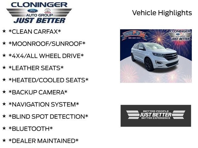 2018 Ford Edge Sport