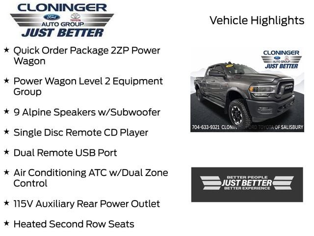 2019 RAM 2500 Power Wagon