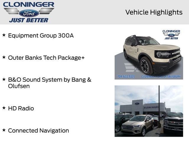 2025 Ford Bronco Sport Outer Banks