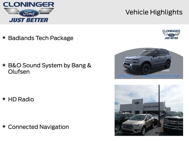 2025 Ford Bronco Sport Badlands