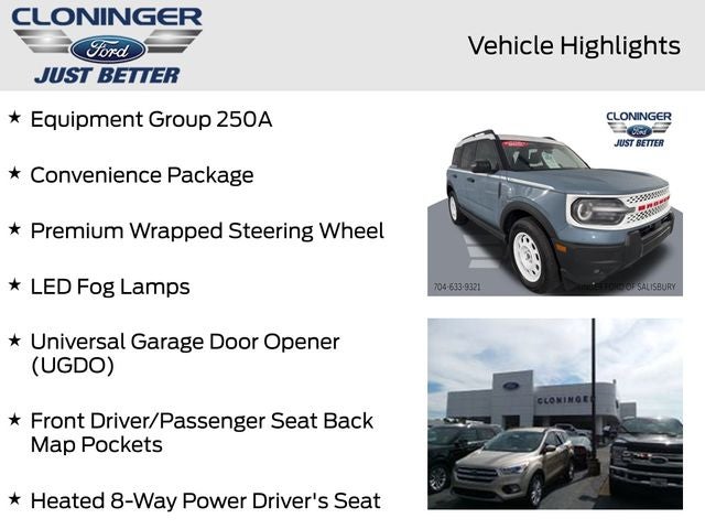 2025 Ford Bronco Sport Heritage