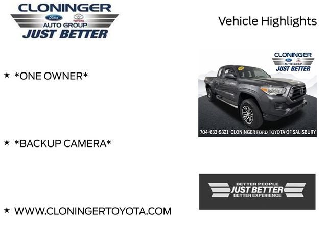 2020 Toyota Tacoma SR