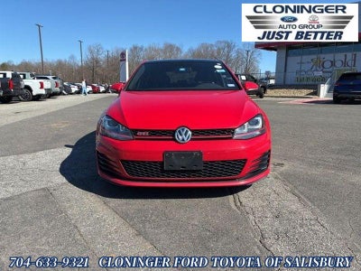 2016 Volkswagen Golf GTI SE w/Performance Package