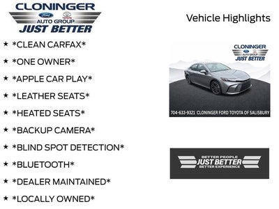 2025 Toyota Camry XLE