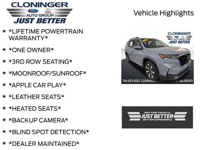 2025 Honda Pilot Touring