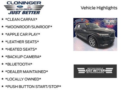 2022 Acura MDX Technology