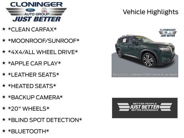 2023 Nissan Pathfinder Platinum