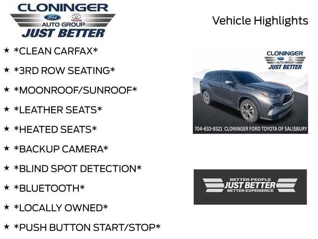 2021 Toyota Highlander Hybrid XLE
