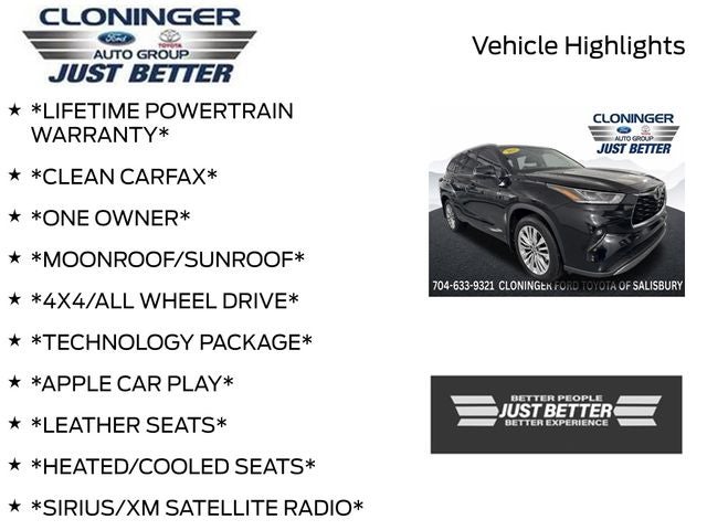 2025 Toyota Highlander Platinum