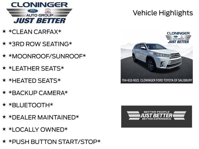 2019 Toyota Highlander XLE