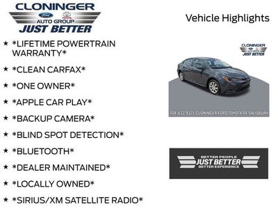 2026 Toyota Corolla LE