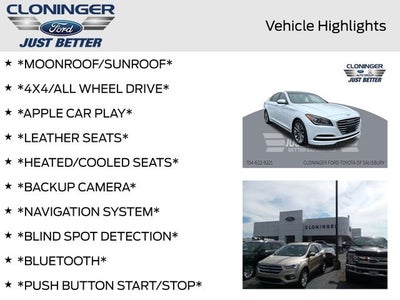 2015 Hyundai Genesis 3.8