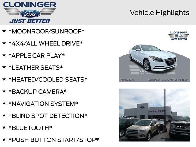 2015 Hyundai Genesis 3.8