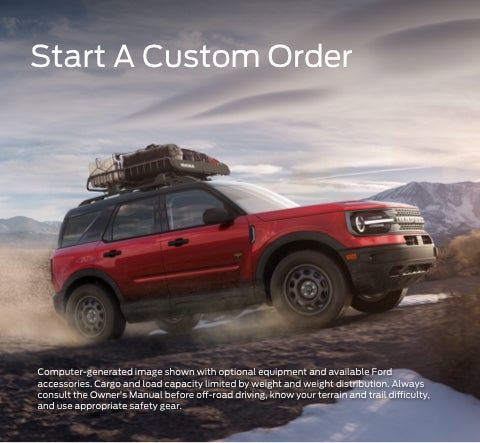 Start a custom order | Cloninger Ford of Morganton in Morganton NC